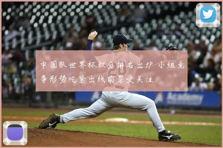 中国队世界杯积分排名出炉 小组竞争形势吃紧出线前景受关注